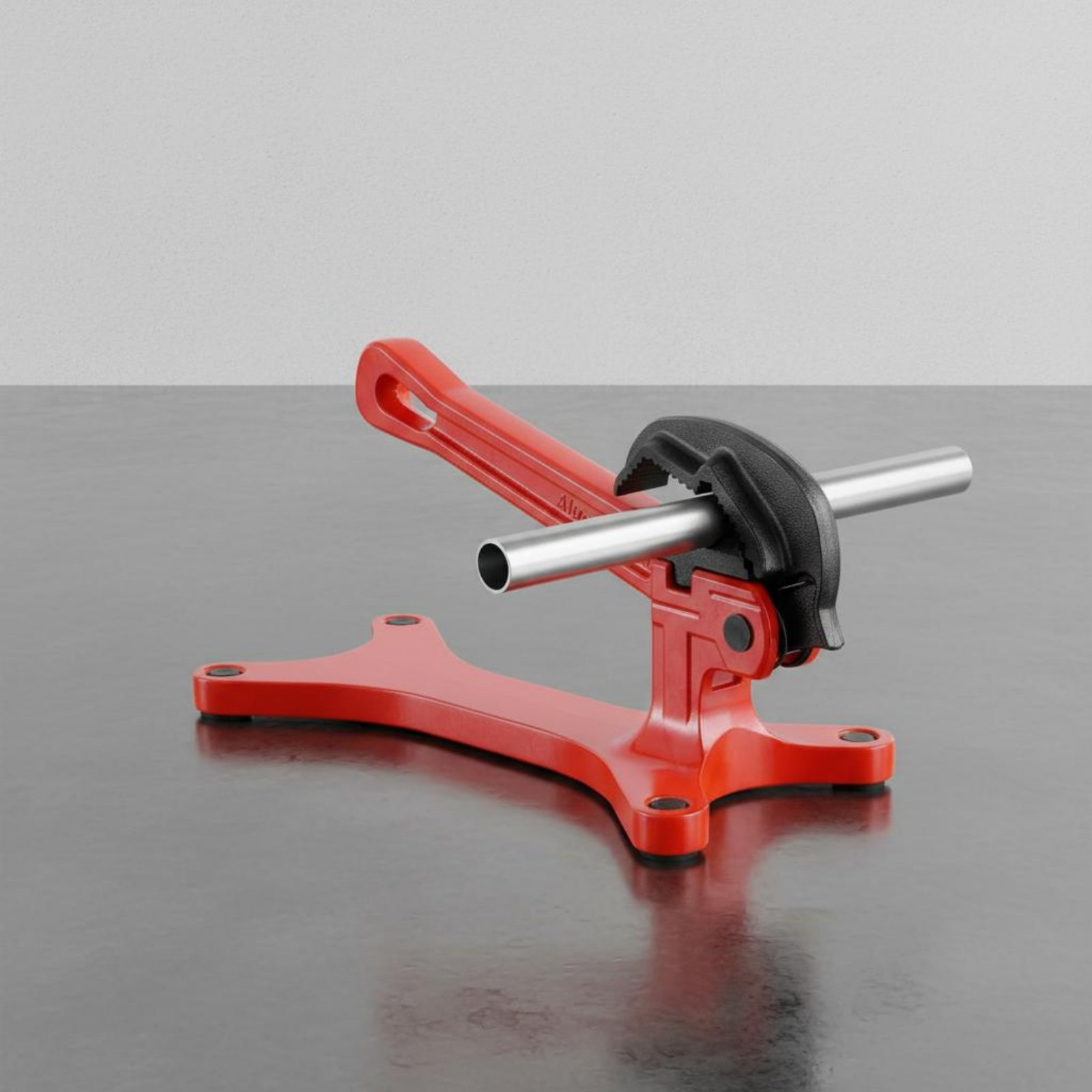 Tools In Workshop - Robuster tragbarer Rohrspannstock mit Stahlklemmen –