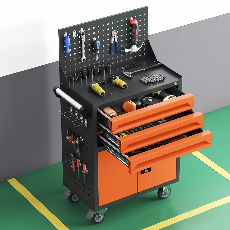 Tools Box For Workshop - Werkzeugwagen für Autoreparaturen, Schubladen, Hardware-Reparatur, Schiebewagen,