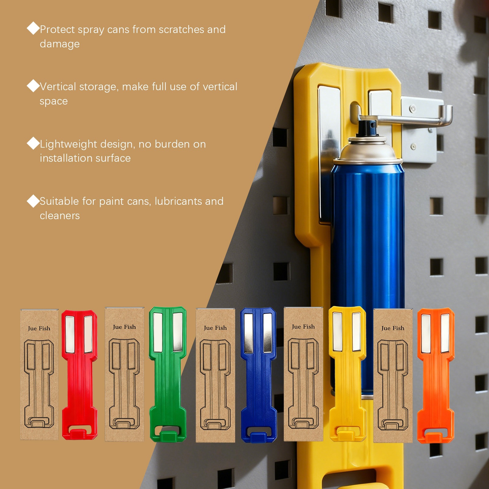 Magnetischer Sprühdosenhalter  – Workshop Tools On Wall Bewertung und Preis