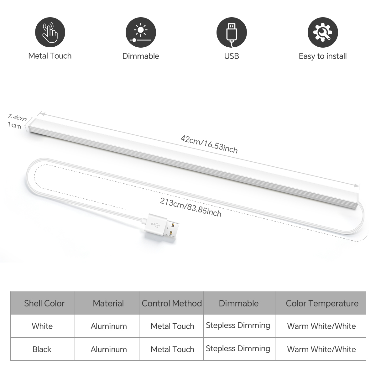 42 cm Touch-Sensor Aluminium D – Workshop Tools Shelf Bewertung und Preis