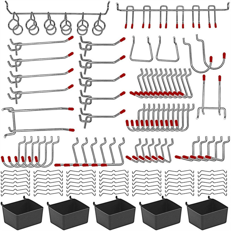 114-teiliges Stecktafel-Haken- – Workshop Tools On Wall Bewertung und Preis