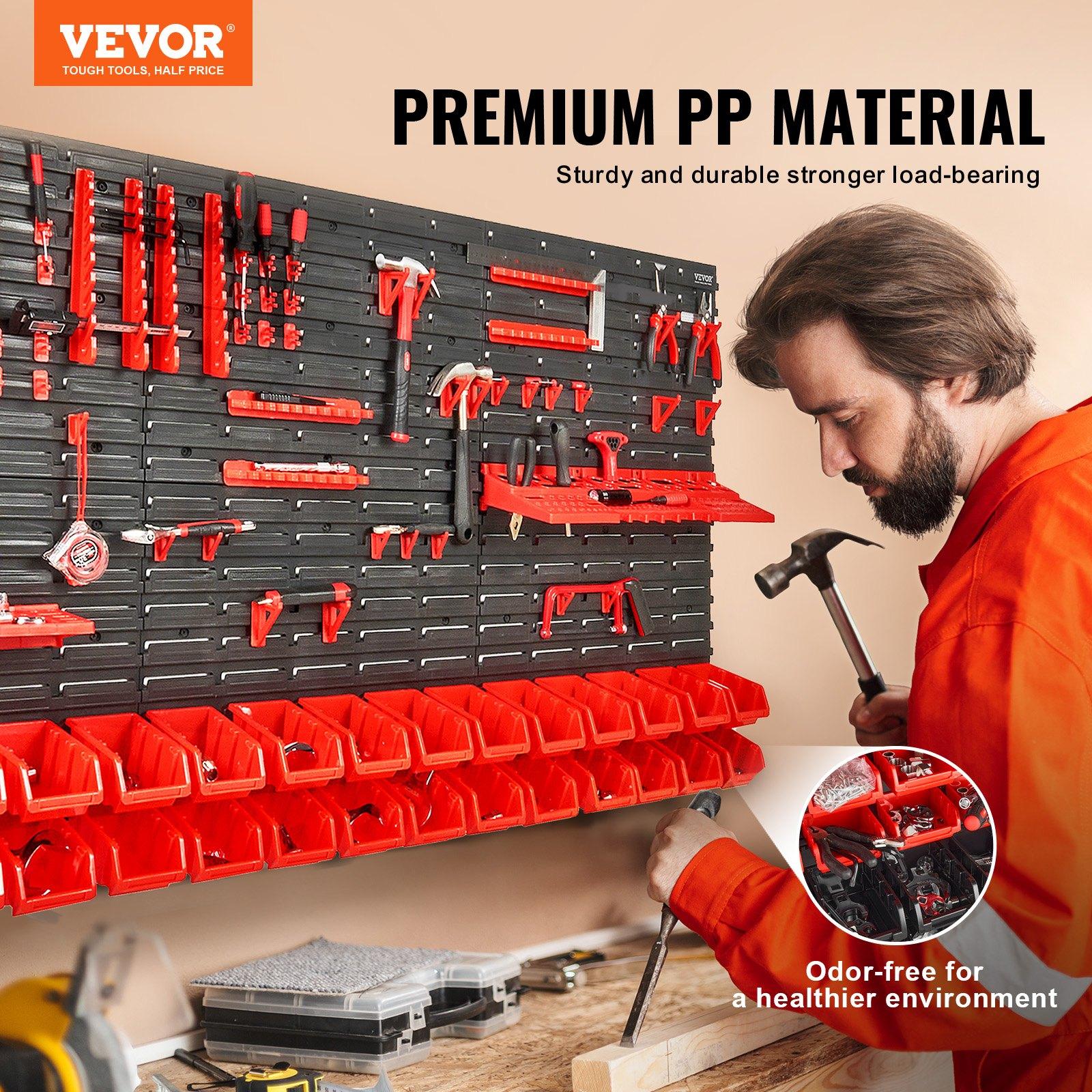 Wandmontierter 30-Fächer Kunst – Workshop Tools Shelf Bewertung und Preis