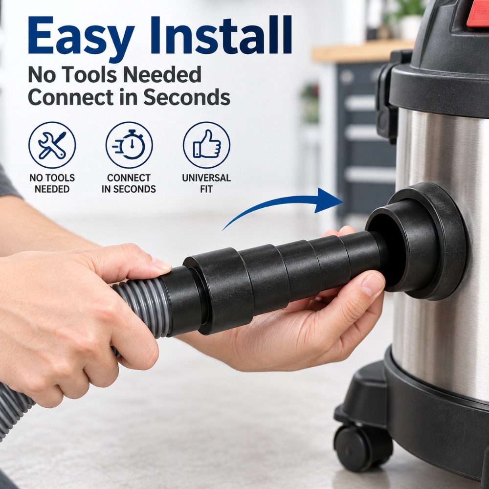 Staubsaugerschlauch-Adapter-Se – Power Tools In Workshop Bewertung und Preis