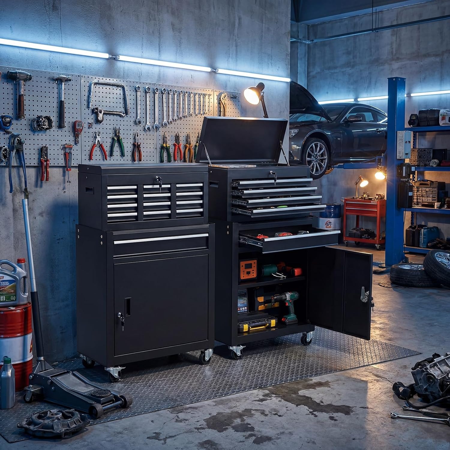 5-Schubladen-Rollwerkzeugschra – Tools Box For Workshop Bewertung und Preis