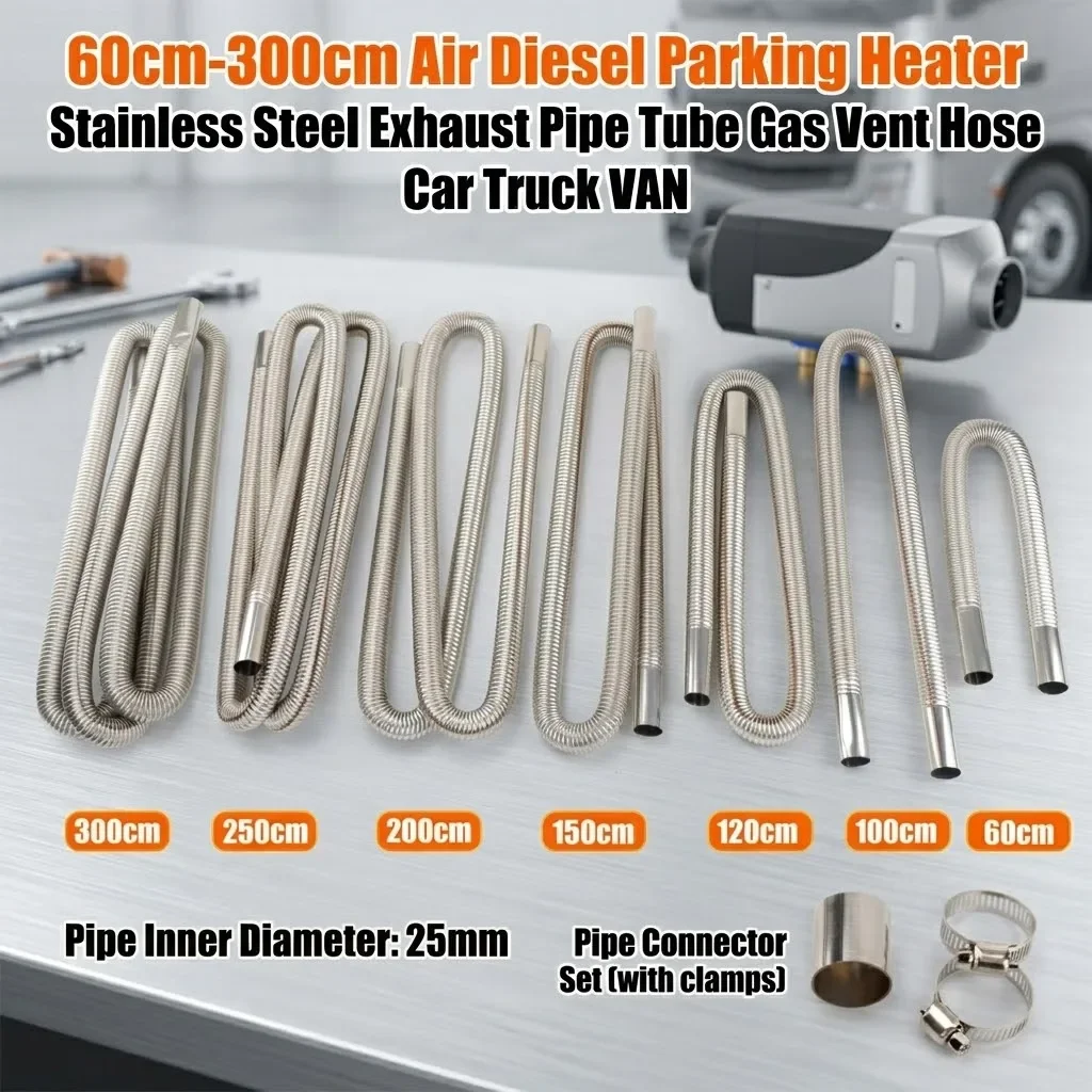 60cm-300cm Luftdiesel-Standhei – Pipe Clamp Bar Bewertung und Preis