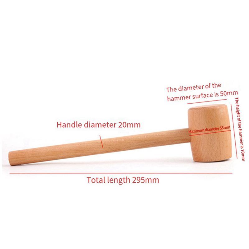 AT05-2X Buchenholz-Leder-Schni – Mallet Wood Carving Bewertung und Preis