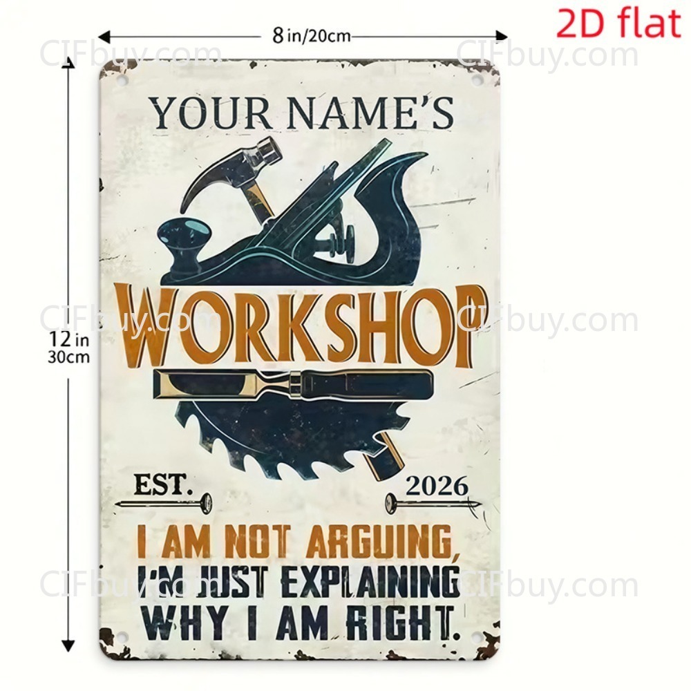 2D Flaches Individuelles Namen – Tools Name In Workshop Bewertung und Preis