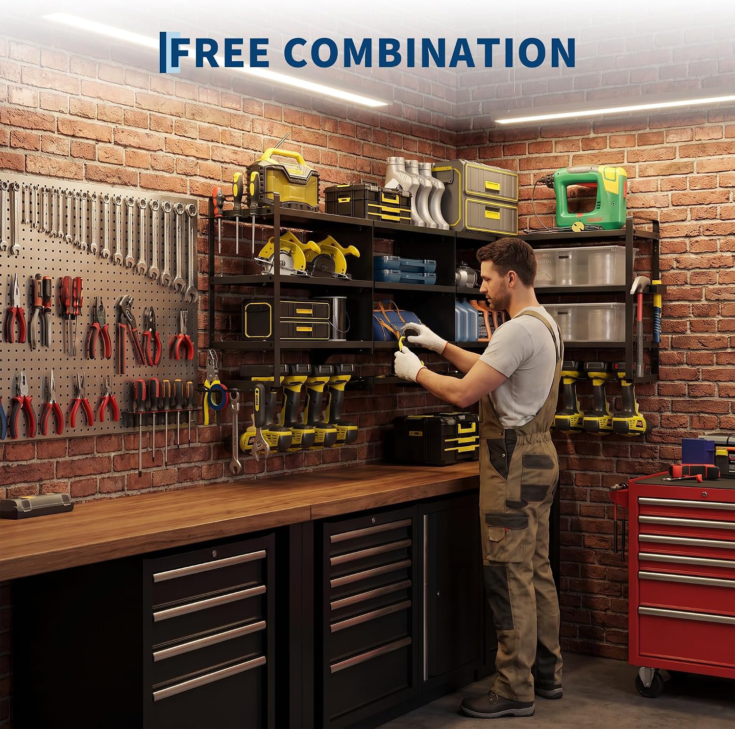 Großer Werkzeug-Organizer zur  – Workshop Tools Shelf Bewertung und Preis