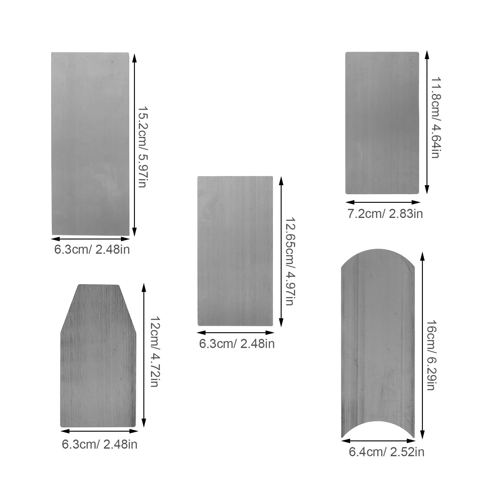 6-teiliges Schrank-Schaber-Set – Card Scraper Cabinet Bewertung und Preis